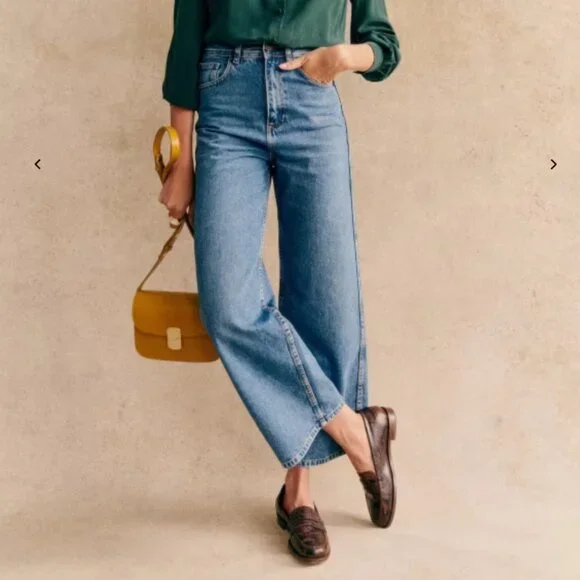 Sezanne Le Crop, Denim Blue, 0, BRAND NEW - Picture 1 of 8